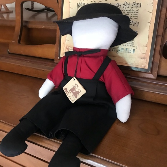 Rare Vintage 1984 Handmade Amish Doll - Picture 4 of 13
